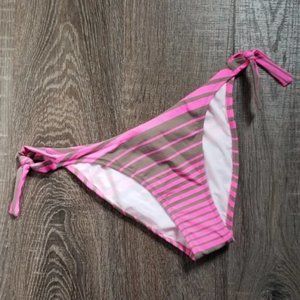 Letarte Hawaii striped, side tie Bikini Bottoms